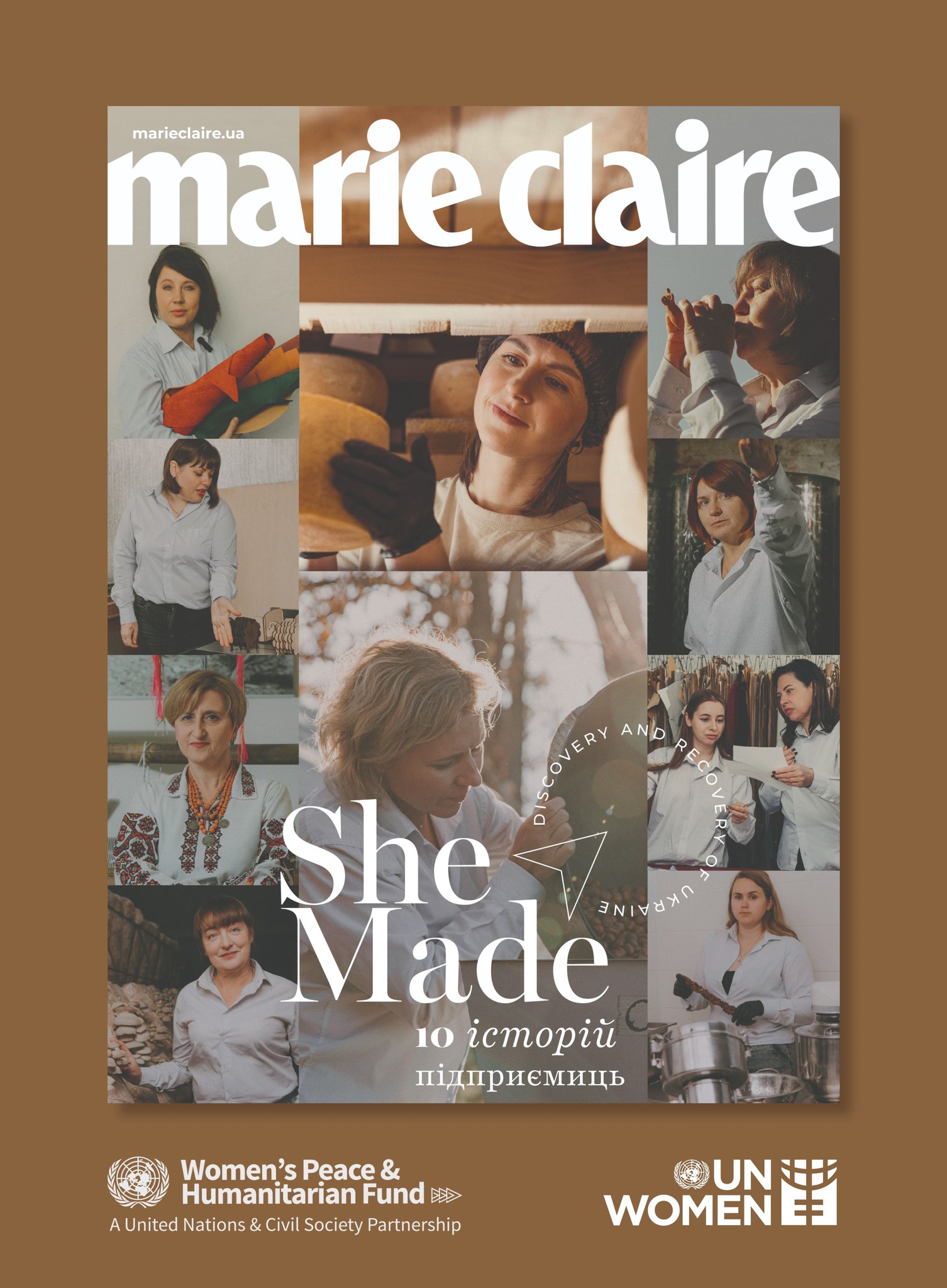ООН Жінки в Україні та Marie Claire Business презентували проєкт She Made та історії шляху 10 жінок-підприємиць